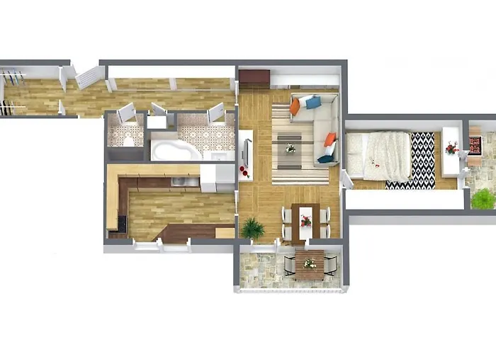 Apartment Novy V Ostrave U Misky S Akvariem A Vyhledem Z Balkonu Na Beskydy *